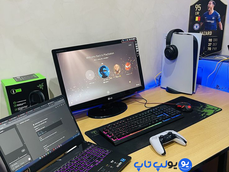 آموزش وصل کردن کنسول بازی به لپ تاپ